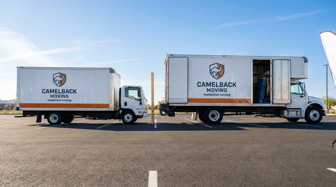 Moving truck size capacity guide in New Wilmington